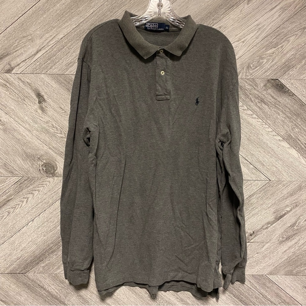 Polo Ralph Lauren | Charcoal Grey Polo Shirt Size XL - Picture 2 of 7